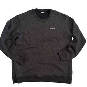 Columbia Pine Ridge Heavyweight Crew Pullover XXL Carbon Heather Gray Outdoors